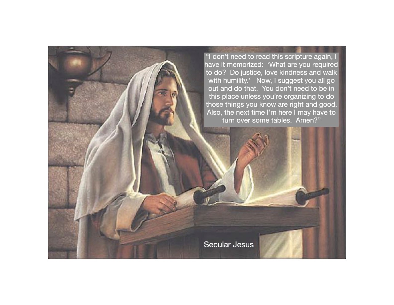 Secular Jesus-Sanctuary